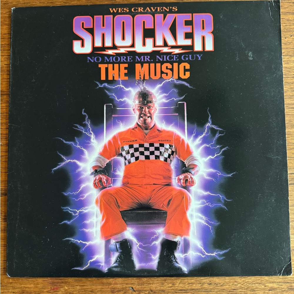 Various - Wes Craven's Shocker (The Music) vinyl 1989